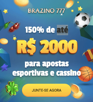 exclusivo 150% brazino777 bonus até R$ 2.00