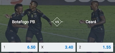 odds melhoradas Betano 25/03 Botafogo PB x Ceará  e Alemanha x Islândia