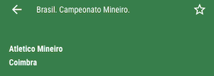 apostar campeonato estaduais Brasil - mineiro atletico 19/03 com odds parimatch