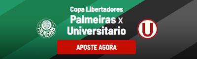 Apostar Palmeiras x U de Deportes, Flamengo x Velez Sarsfield, Wilstermann x Ceara, Athlético-PR x Lucas, La Equidad x Grêmio 