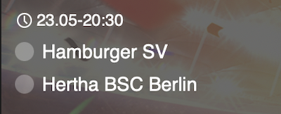 Betfinal apostas Hamburger SV x Hertha Berlin