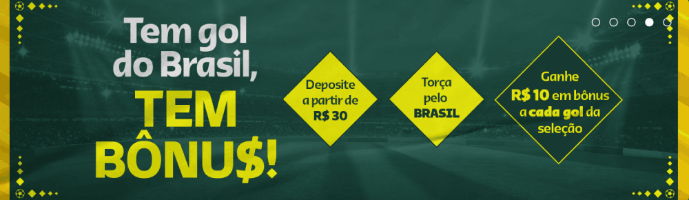 Promoção tem gol do Brasil tem freebet CasadeApostas.com