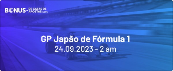 Apostas para o GP do Japão de F1 - 24-09-2023