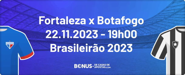 Palpites para Fortaleza vs Botafogo 23.11.2023