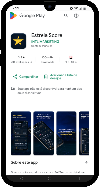 Estrelabet App Play Store
