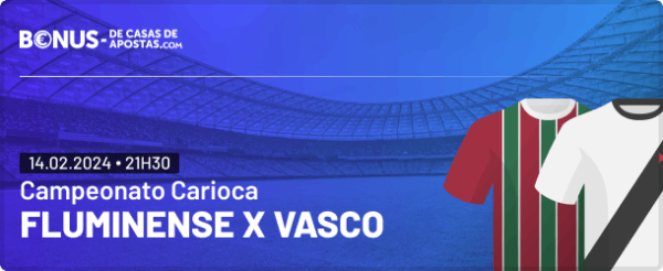 Palpites para Fluminense x Vasco em 14-02-2024