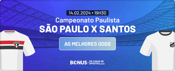 Palpites São Paulo vs Santos em 14-02