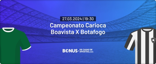 Palpites Boavista x Botafogo - Taça Rio